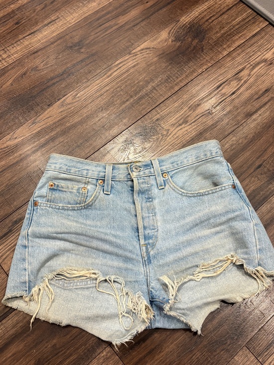 Levi's Pants - Levi’s Light Wash Denim Cutoff Shorts - Women